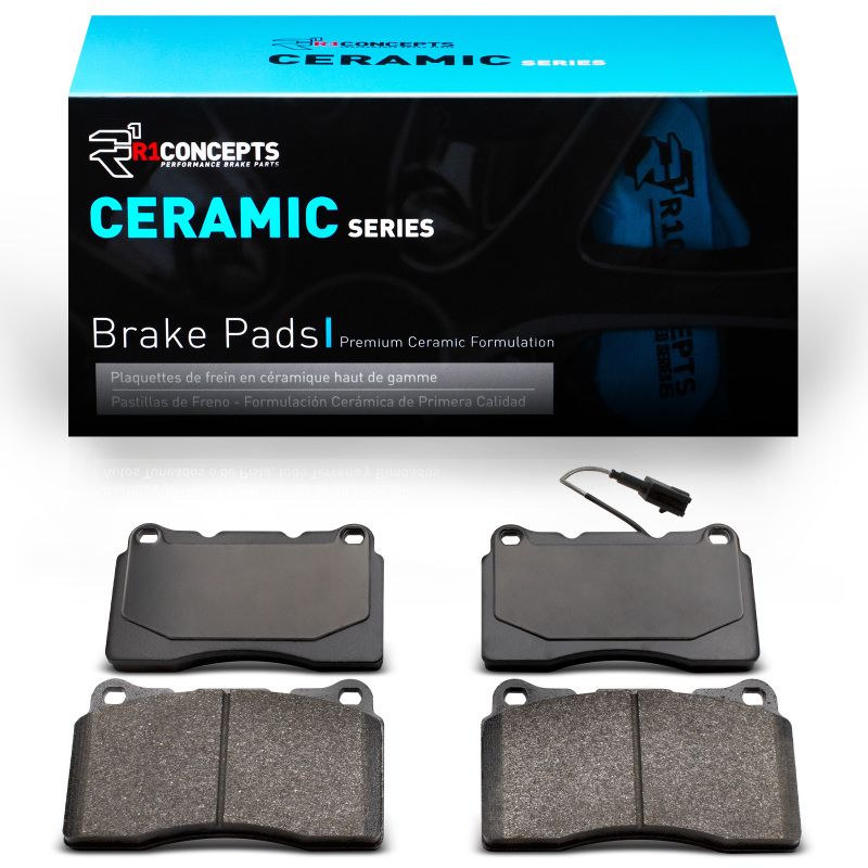 Maserati Ghibli Brake Pads - Front - R1 Concepts - Ceramic - `14-`22